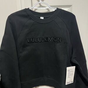 lululemon athletica Black Scuba oversized pullover